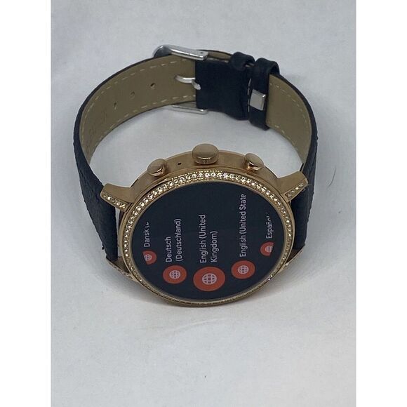 Fossil Gen 4 Authentic Digital Dial Smart Watch Custom Band FTW6015 DC139 - Picture 9 of 12